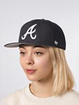 Бейсболка 47 BRAND арт. B-SRS01WBP-NYA Atlanta Braves MLB (темно-синий)